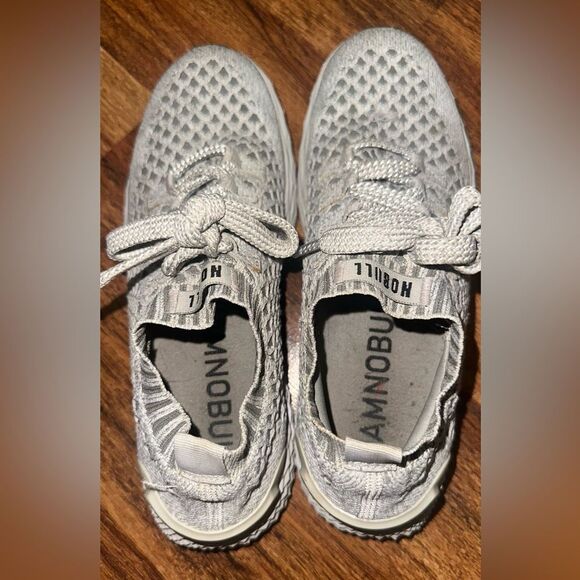 Gray NOBULL Knit Sneakers - Picture 5 of 6